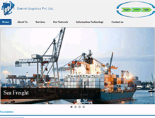 Tablet Screenshot of gaerishlogistics.com